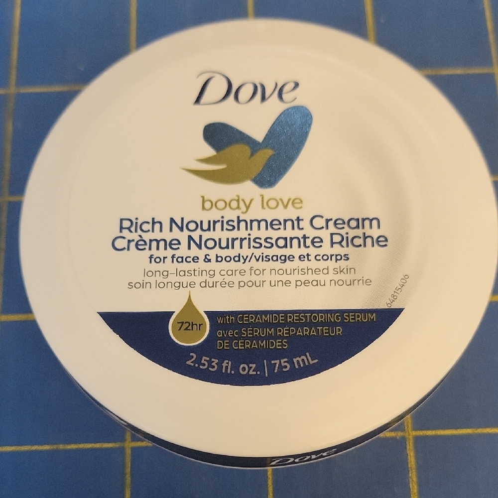 Dove Rich Nourishment Cream 75ml New Sealed Jar